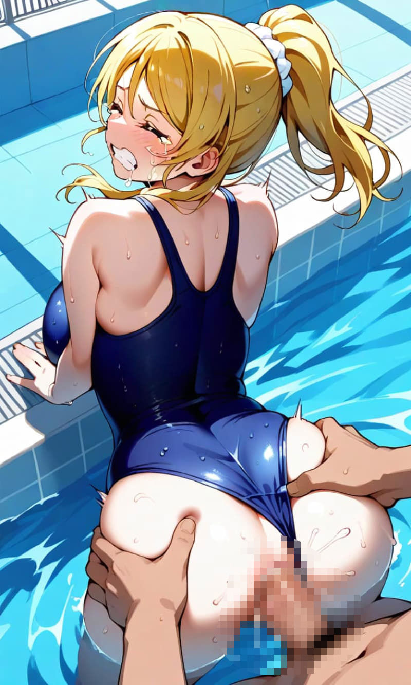 サンプル画像6:スク水エ□ーチカ(シコリンダー) [d_574415]