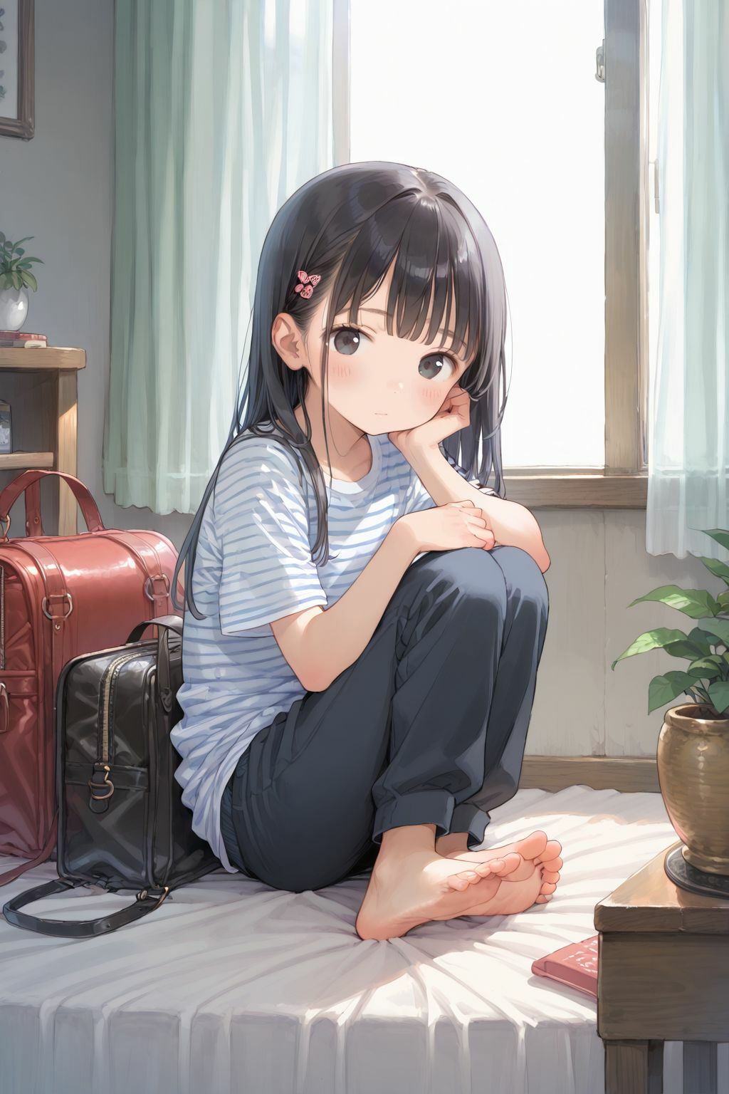 サンプル画像2:引きこもり兄のお世話係として純粋な妹は毎日ご奉仕する(ましゅまろみるく) [d_574418]