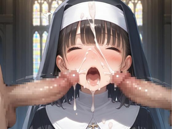 サンプル画像1:欲望に勝てないシスターたち(つるぺったん) [d_574429]