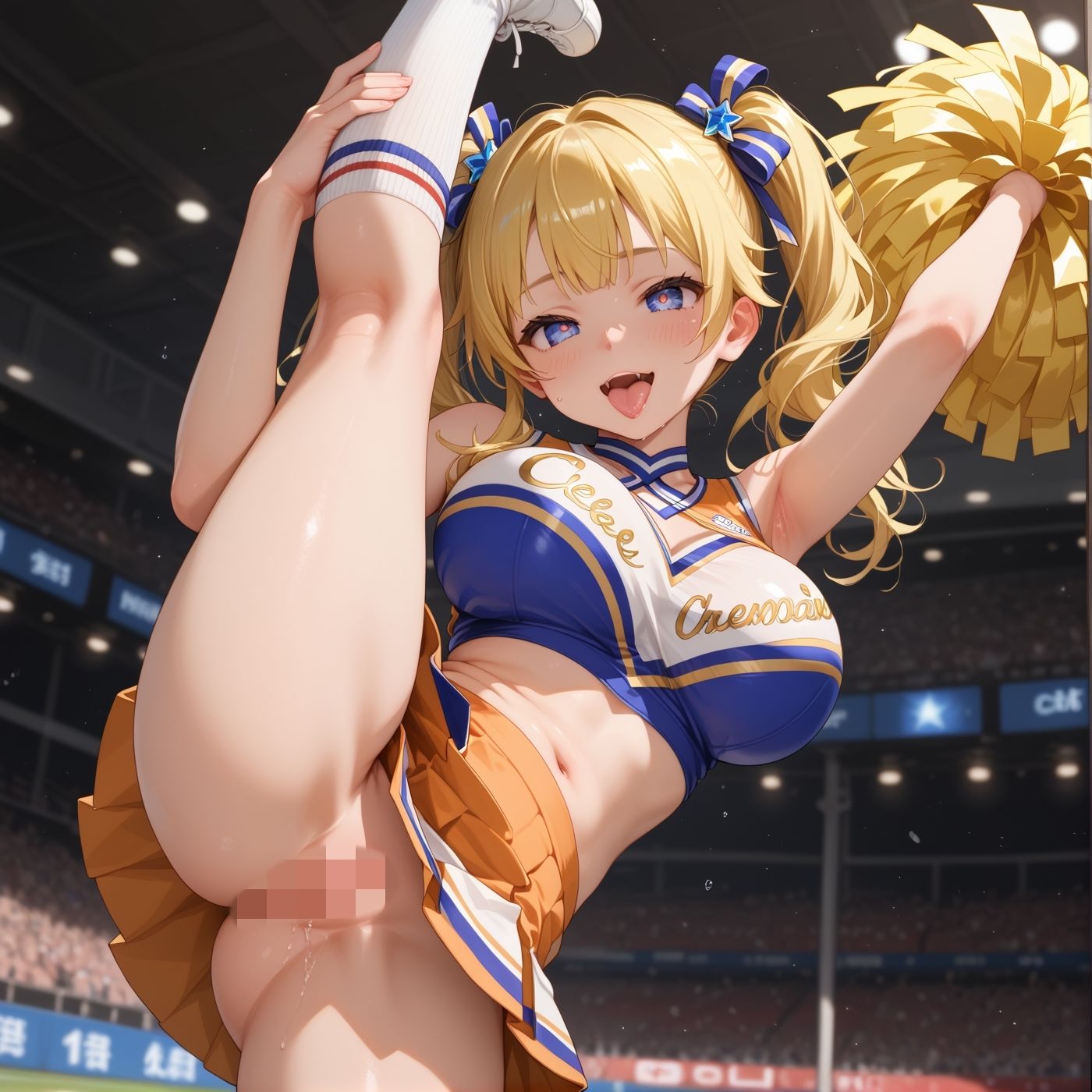 サンプル画像6:学園性活！もっと見て！しまくりチア部6【チア部の厳選CG250枚収録】(アオとハル) [d_574444]