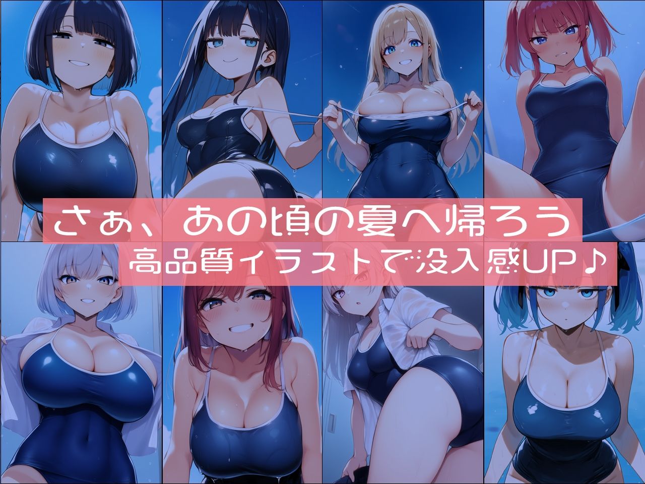 サンプル画像2:スク水美少女図鑑vol.1 -FANZA リリース記念特価版-(みこみコア) [d_574456]