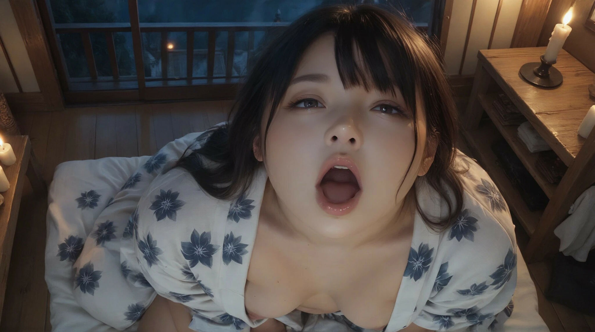 サンプル画像3:【幽霊少女】ぽっちゃり浴衣を堪能しちゃいました。(幽霊倶楽部) [d_574480]