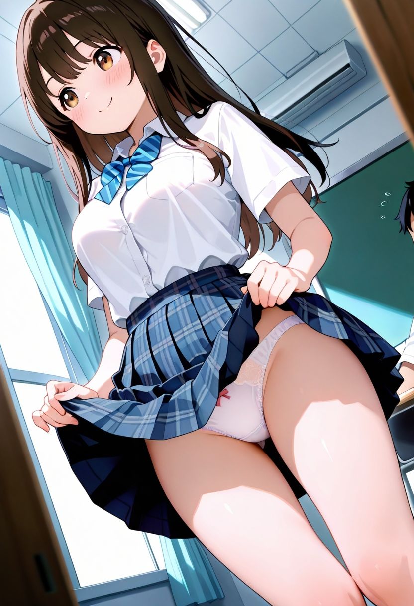 サンプル画像1:発情女子校生とえっち(らんらんすずらん) [d_574491]