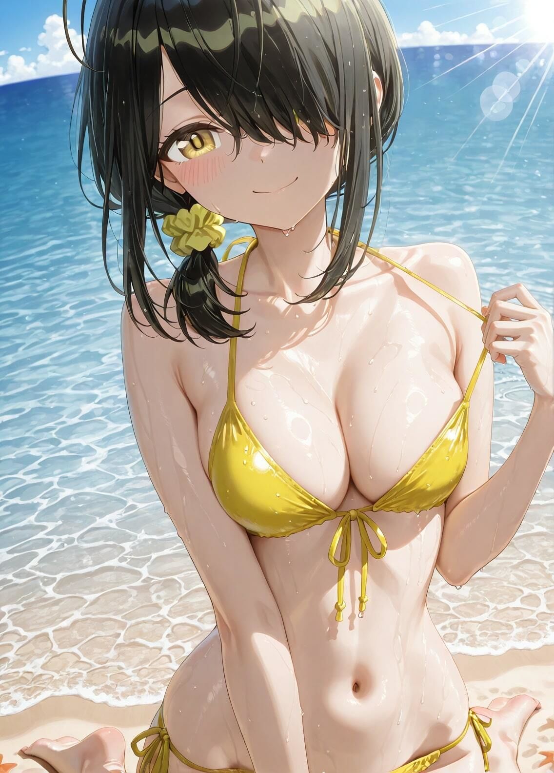 サンプル画像2:「紫雲寺家の子〇たち」紫雲寺ことのセクシー写真集2（全500枚）(人の海) [d_574520]