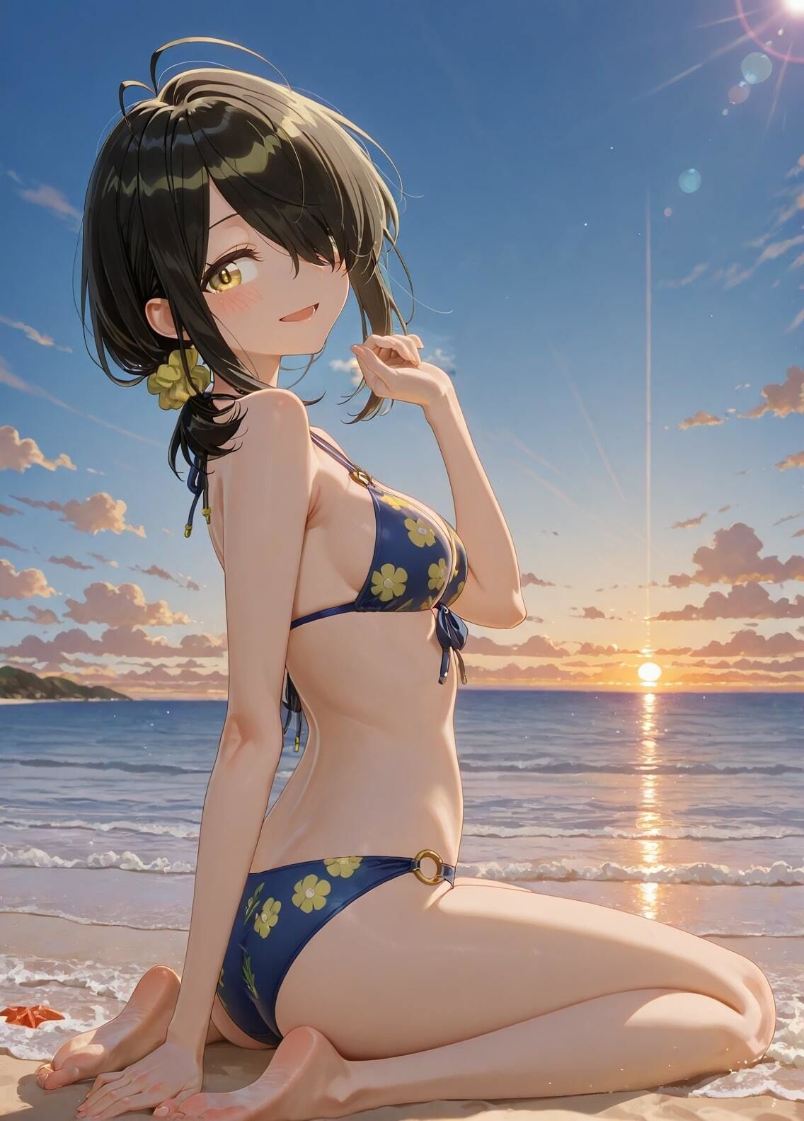 サンプル画像3:「紫雲寺家の子〇たち」紫雲寺ことのセクシー写真集2（全500枚）(人の海) [d_574520]