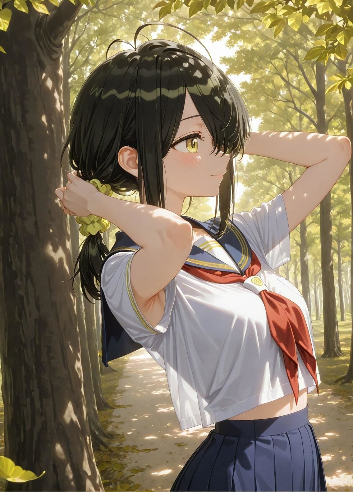 サンプル画像4:「紫雲寺家の子〇たち」紫雲寺ことのセクシー写真集2（全500枚）(人の海) [d_574520]