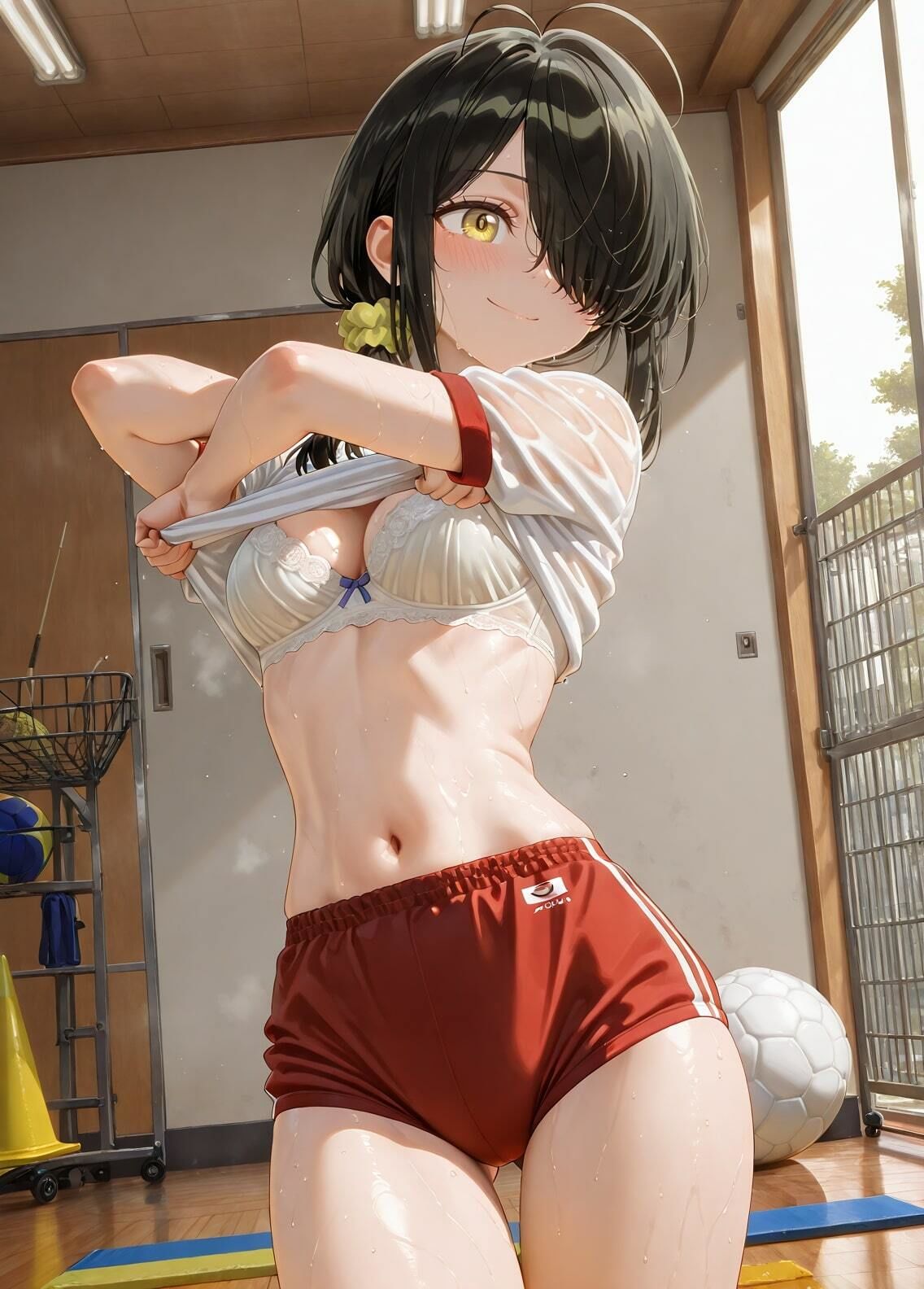 サンプル画像6:「紫雲寺家の子〇たち」紫雲寺ことのセクシー写真集2（全500枚）(人の海) [d_574520]