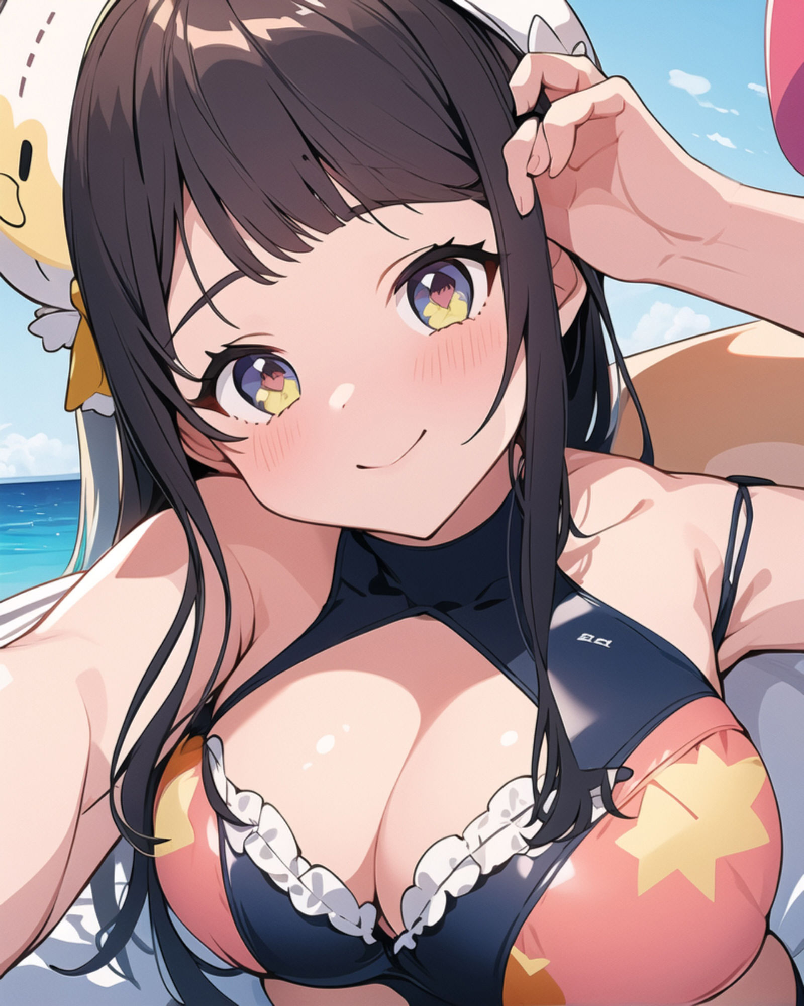 サンプル画像1:プレミアム  アイドル達のスク水水泳大会  画像集368枚(プレミアムとうもころし) [d_574546]