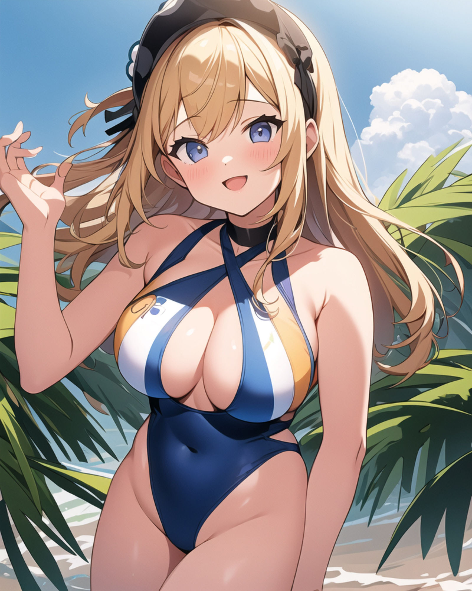 サンプル画像4:プレミアム  アイドル達のスク水水泳大会  画像集368枚(プレミアムとうもころし) [d_574546]