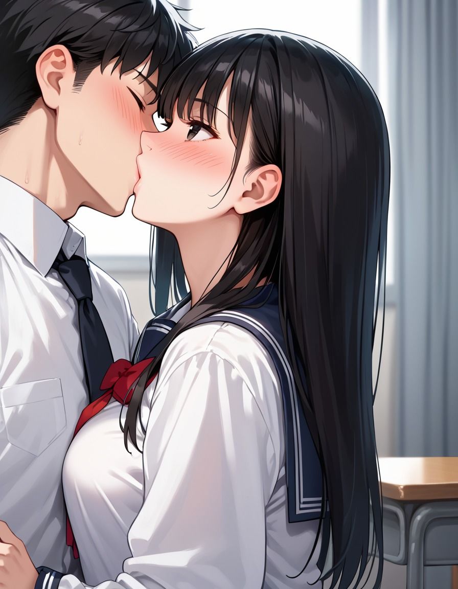 秘密の放課後性指導 赤点女子の補修はベッドの上で・・・ 画像1