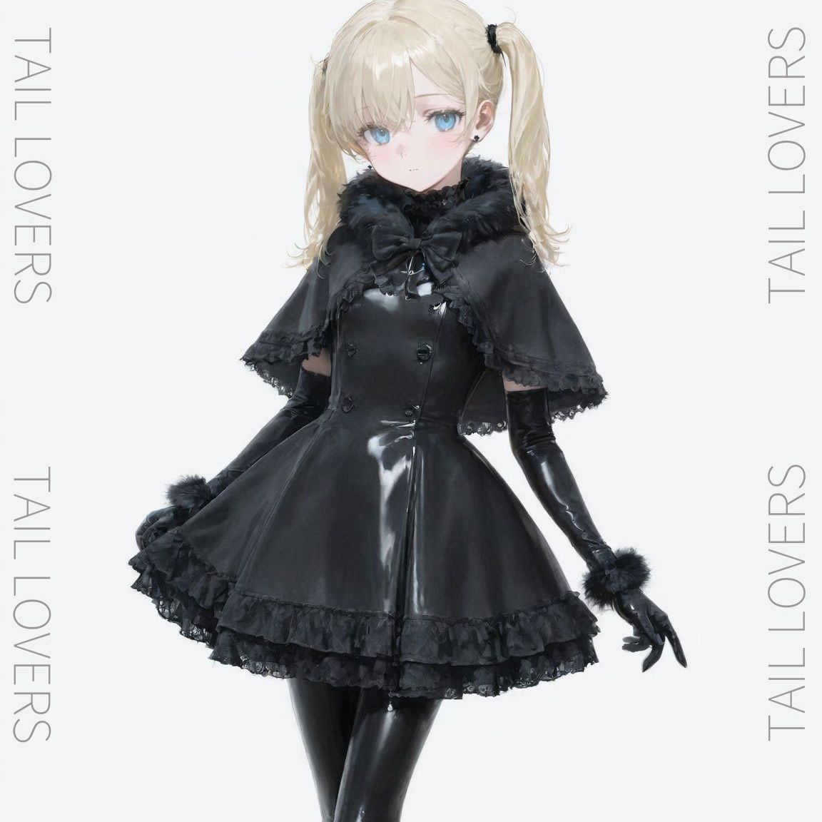 サンプル画像1:地雷系ラバー女子の肉棒いじり【170枚＋25secMovie】(TAIL LOVERS) [d_574638]