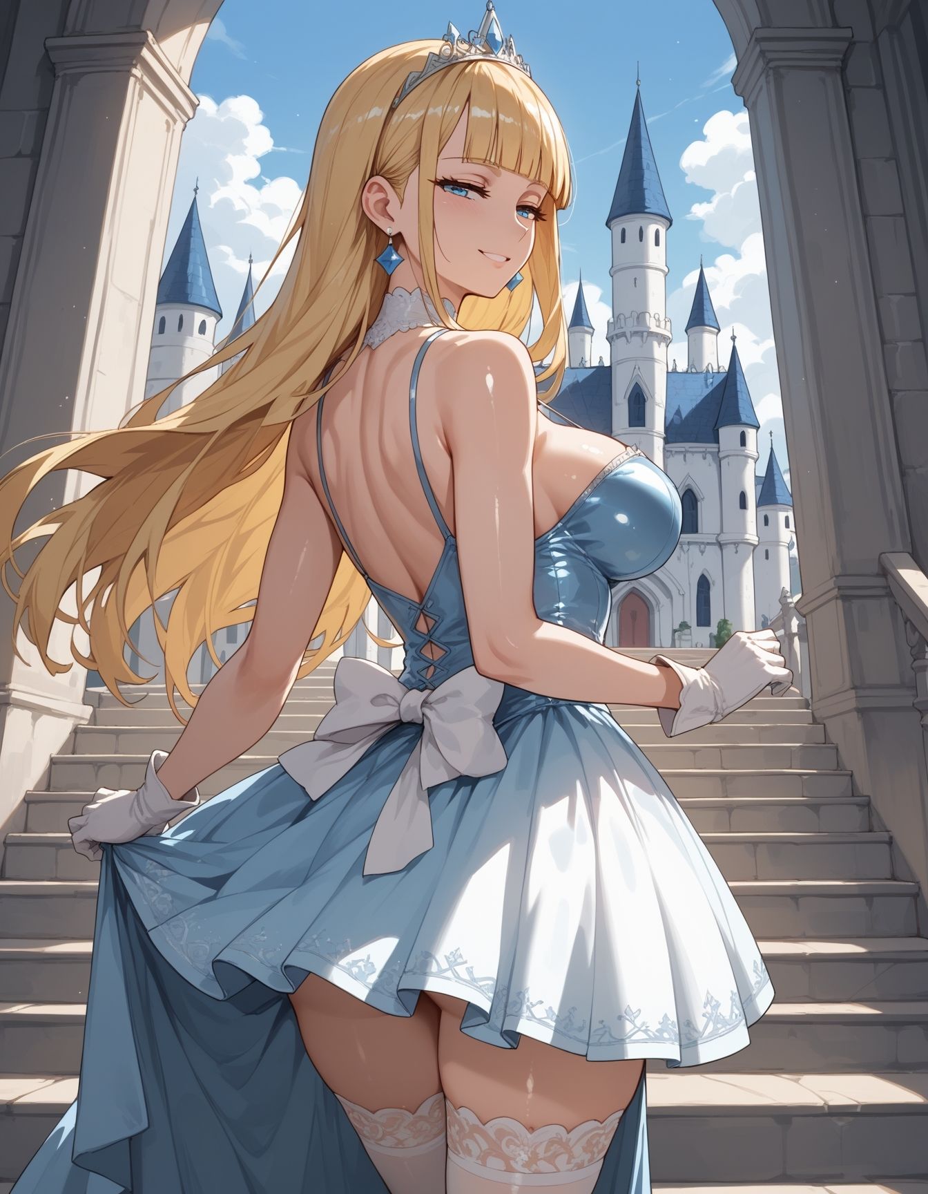 サンプル画像1:誇り高き王女アリシア、支配される快感に堕ちて(AI活) [d_574654]