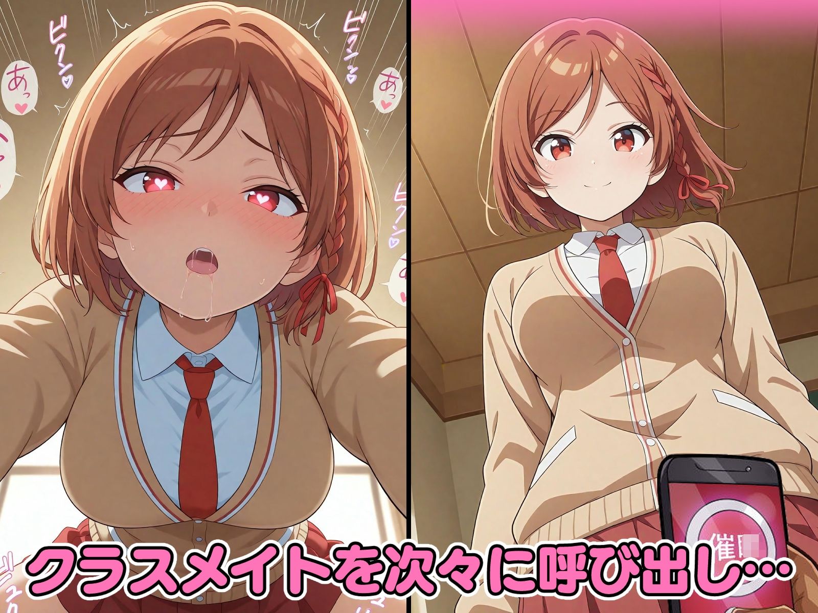 催◯アプリで完全支配 大嫌いな女子達をぬるぬる孕ませックス 桜◯朱音 石◯陽鞠 北◯糸青 画像1