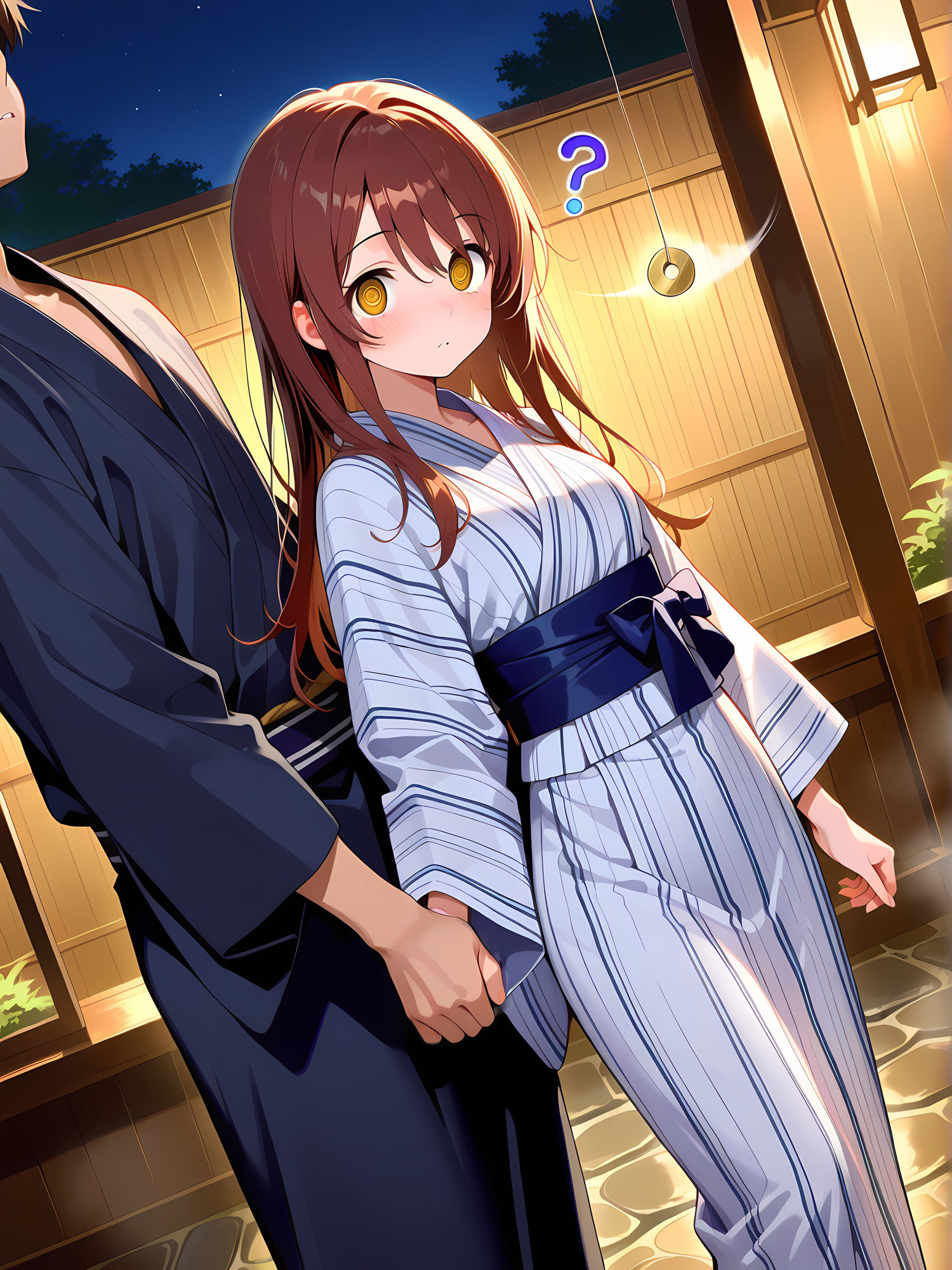 催○使って他人の彼女と温泉ックス! 画像2