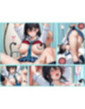 【4Kイラスト】1万3000人の生徒を抱いた校長による榊原春香への性指導（拘束搾乳編）