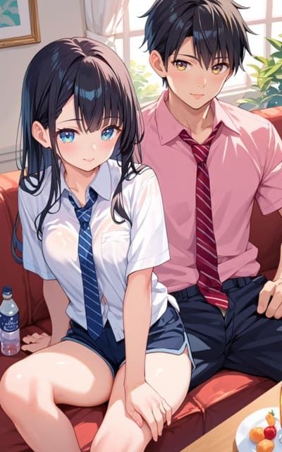 サンプル画像4:妹の知らない顔〜どこにでもついてきてたのに〜(みるきーたろう) [d_574856]