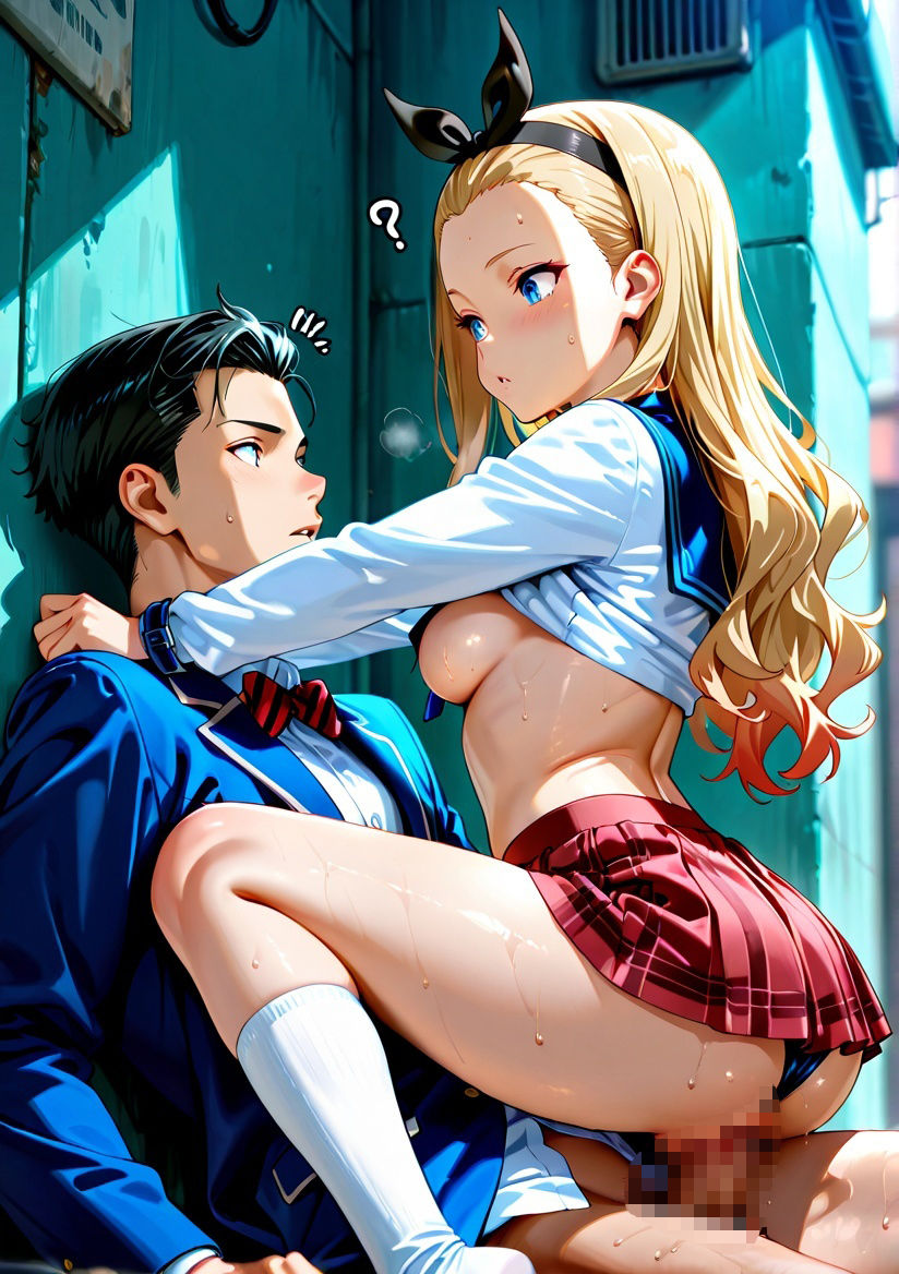 サンプル画像2:クラスの一軍女子 くる〇 は発情期(月が満ちるとき) [d_574859]