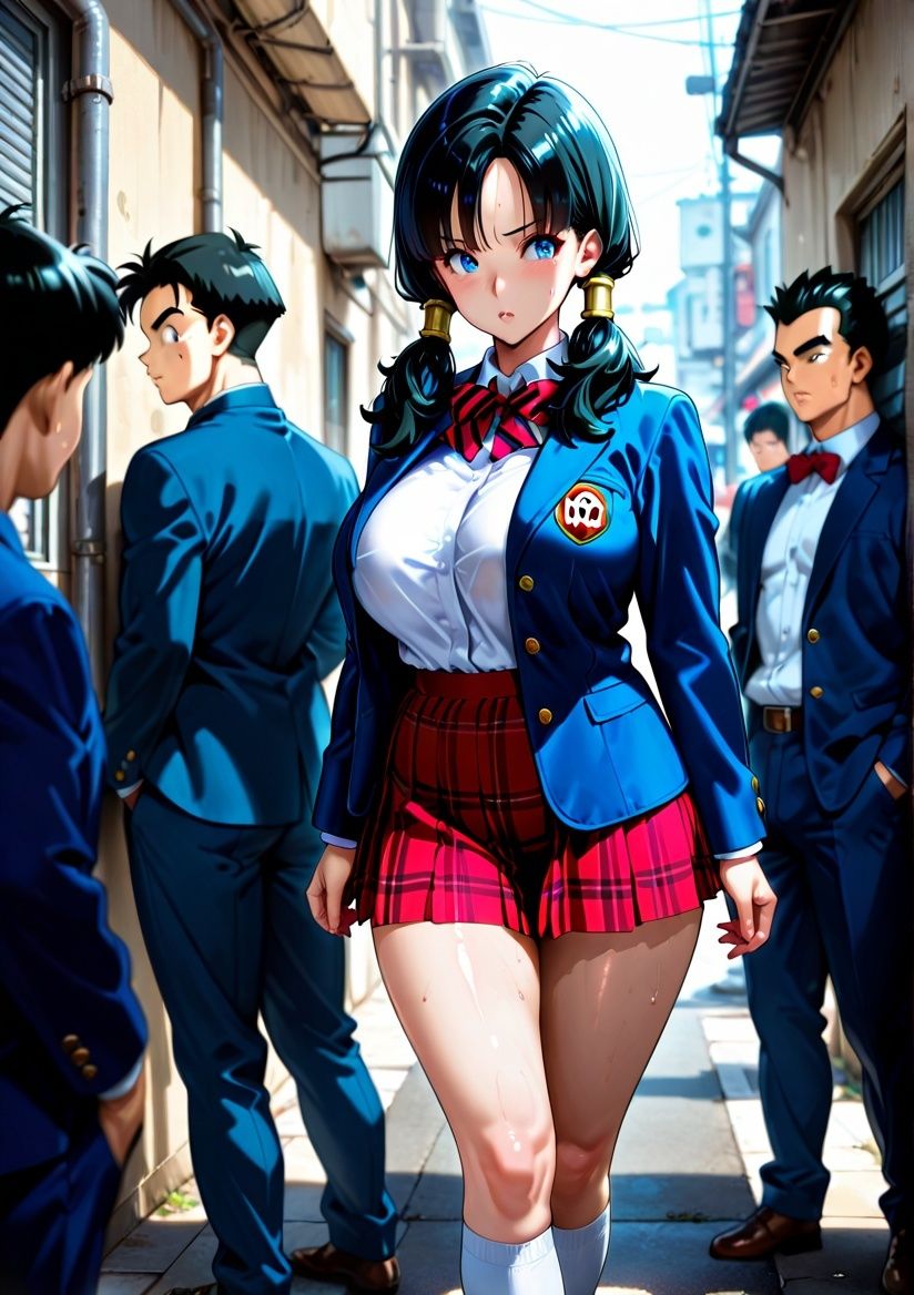 サンプル画像1:クラスの一軍女子 ビー〇ル は発情期(月が満ちるとき) [d_574867]