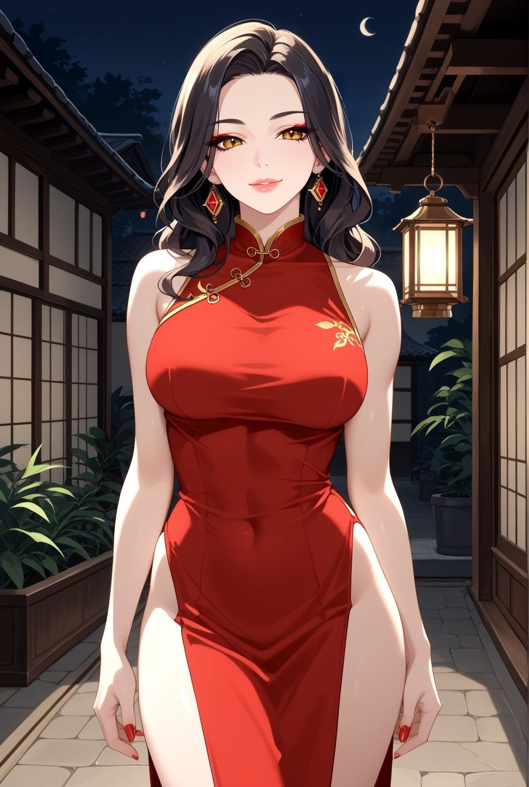 サンプル画像2:筋肉質な巨乳美熟女が織りなす濃密な一夜(快楽熟女クラブ) [d_574888]