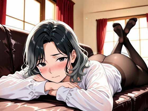 サンプル画像3:ムチムチ母さんに本気中出し 〜仕事帰りのムレムレパンスト母さんの香り〜(ぱいんだー出版) [d_574928]