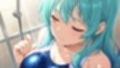爆乳水色灰色ヘア水泳部員が新任コーチと生ハメ特訓【4K】