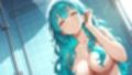爆乳水色灰色ヘア水泳部員が新任コーチと生ハメ特訓【4K】