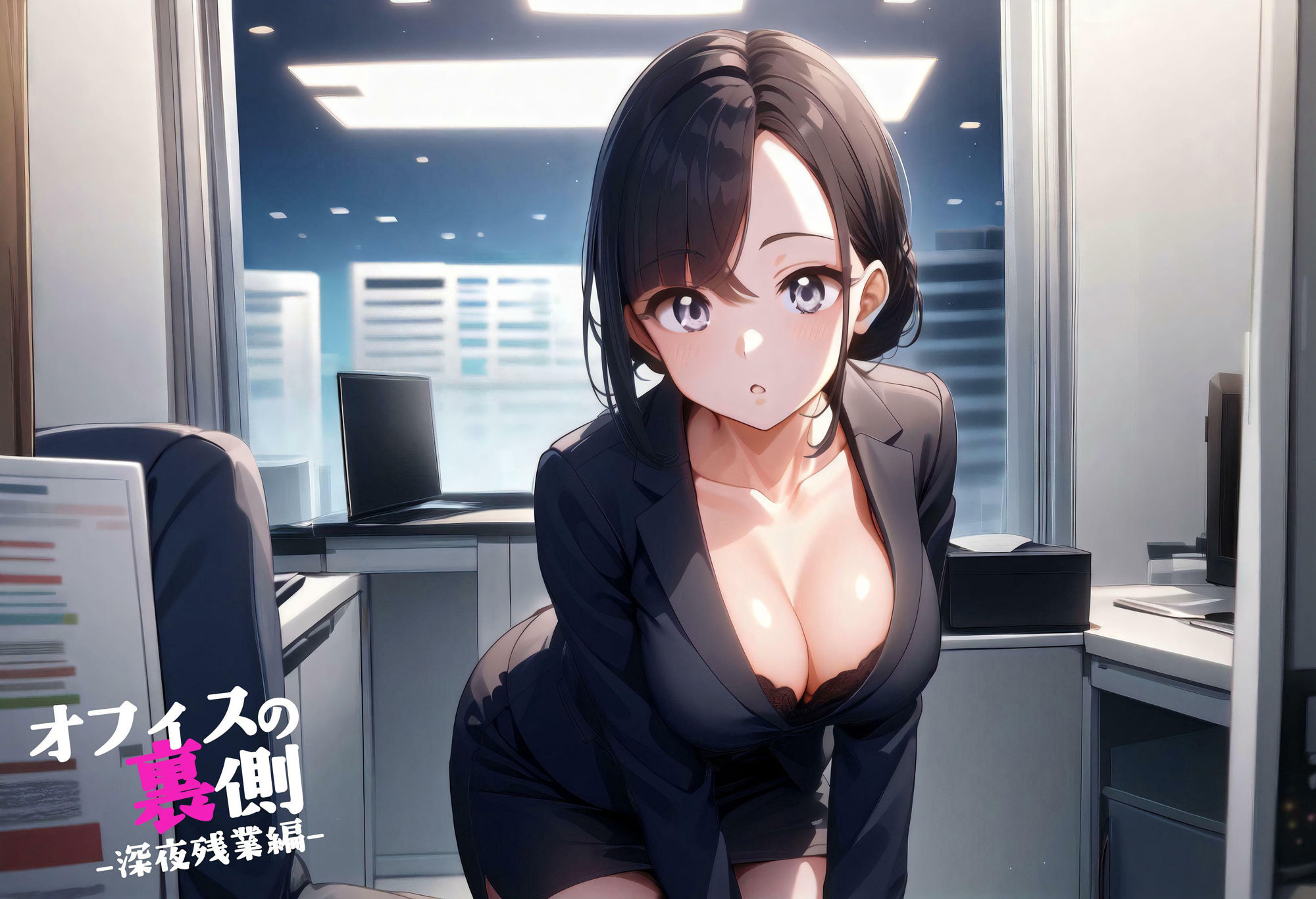 サンプル画像2:オフィスの裏側 vol.2 〜本日も深夜残業〜(性癖ルームXXX) [d_575055]