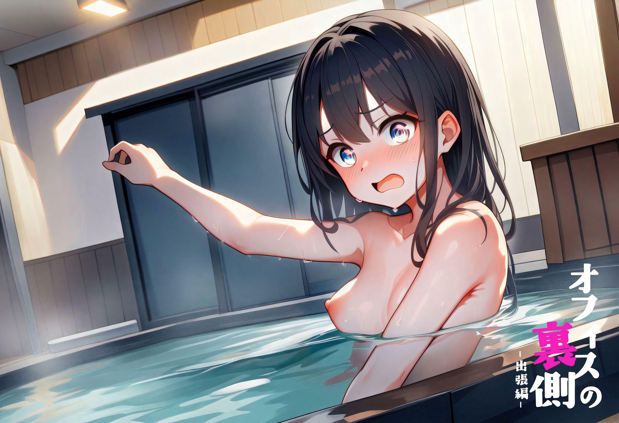 サンプル画像4:オフィスの裏側 vol.3 〜出張先は混浴温泉〜(性癖ルームXXX) [d_575059]