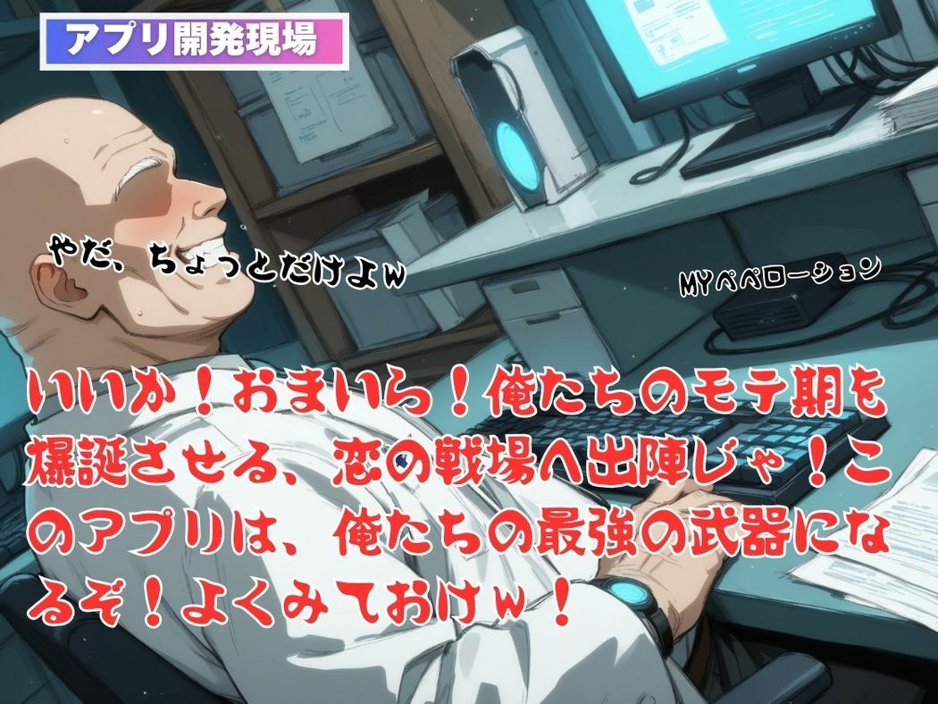 サンプル画像4:キモ男の謎アプリと妊娠の果て(種付けカンパニー) [d_575086]