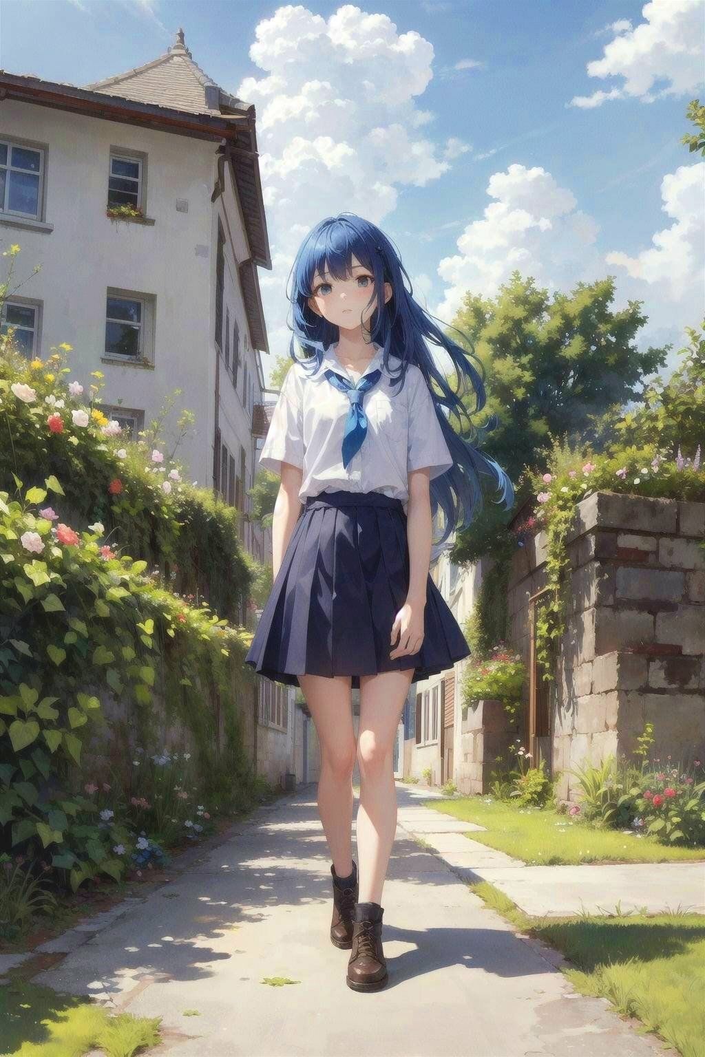 サンプル画像1:制服少女を孕ませるだけの簡単なお仕事1(ひかえめ屋) [d_575093]