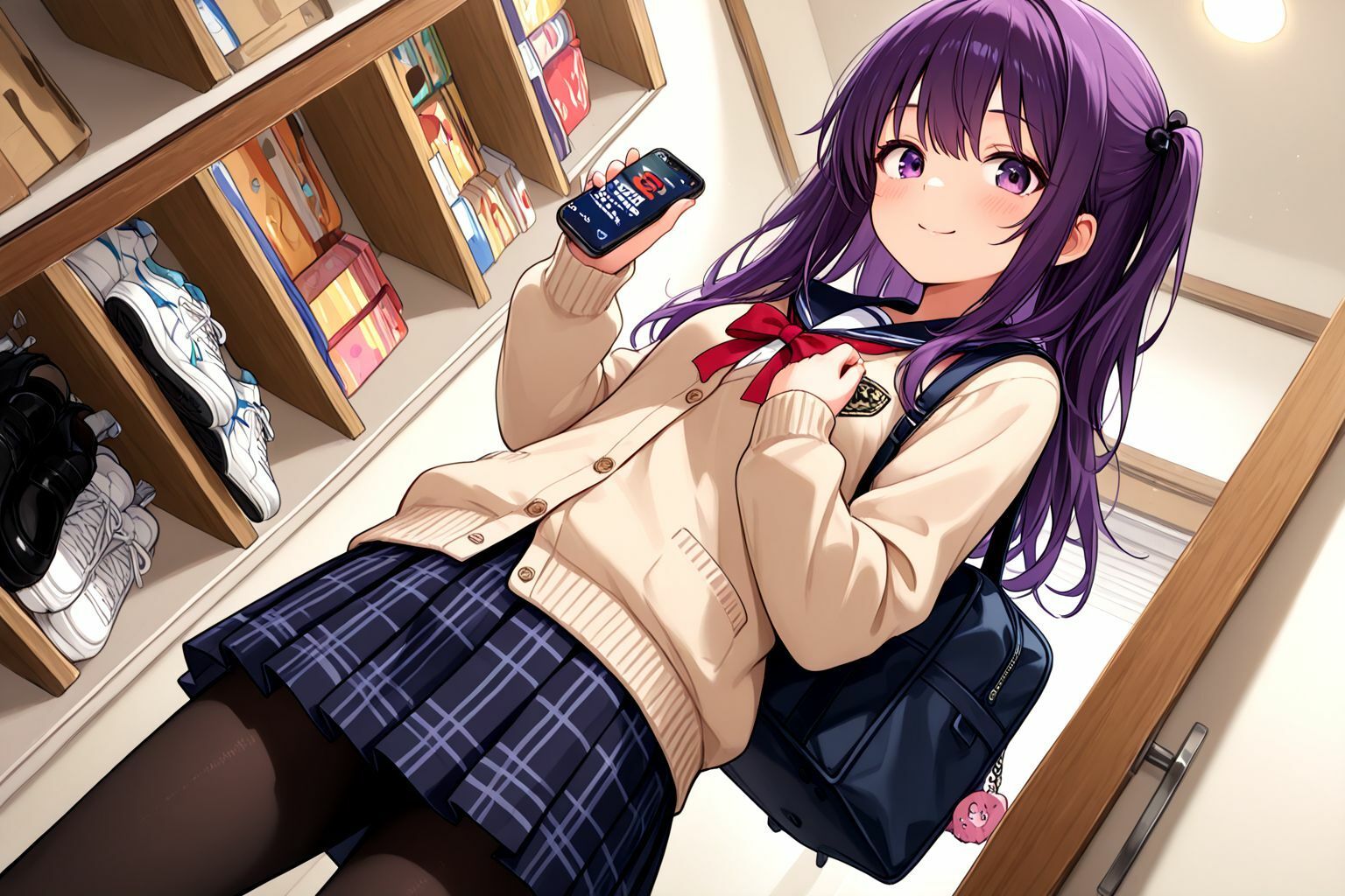 ミックスガールズコレクション パパ活アプリで知り合ったちっぱい制服美少女とホテルでえちえちセックス 画像3