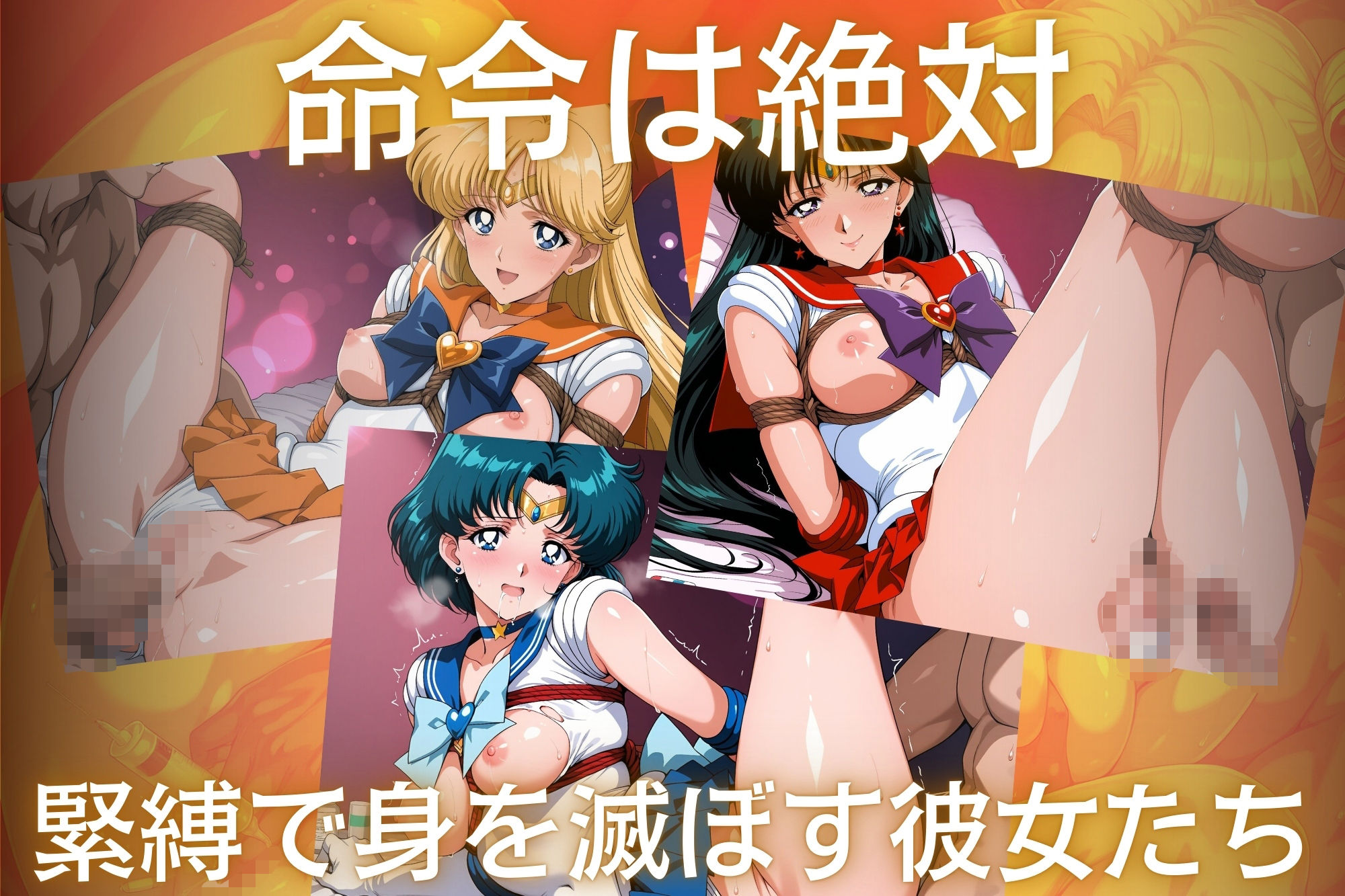 サンプル画像5:淫縄姦 〜緊縛化されたヒロイン〜 セーラー編 火・水・金(山手マン) [d_575117]