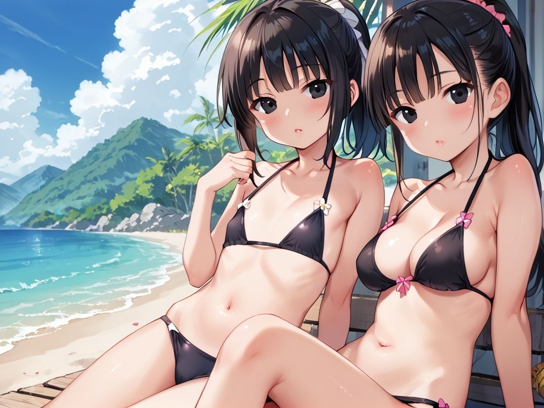 サンプル画像1:淫乱学園〜海で行うHな課外学習(sksk) [d_575119]