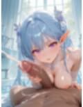 巨乳エルフとハーレムエッチ6