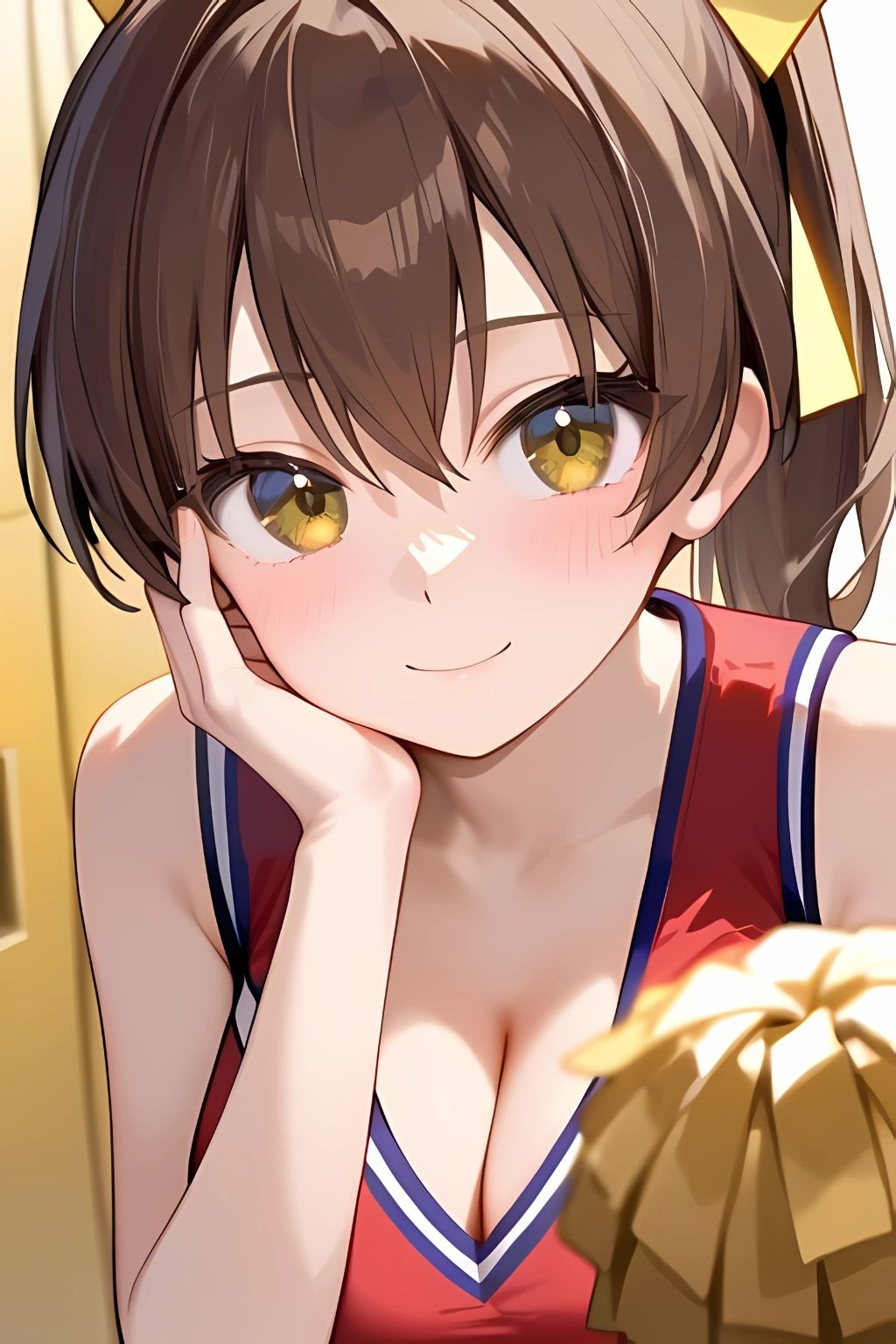 サンプル画像1:チアガールの応援 〜頑張るアナタに捧げるご褒美ご奉仕〜(ふんわりしすたーず) [d_575181]