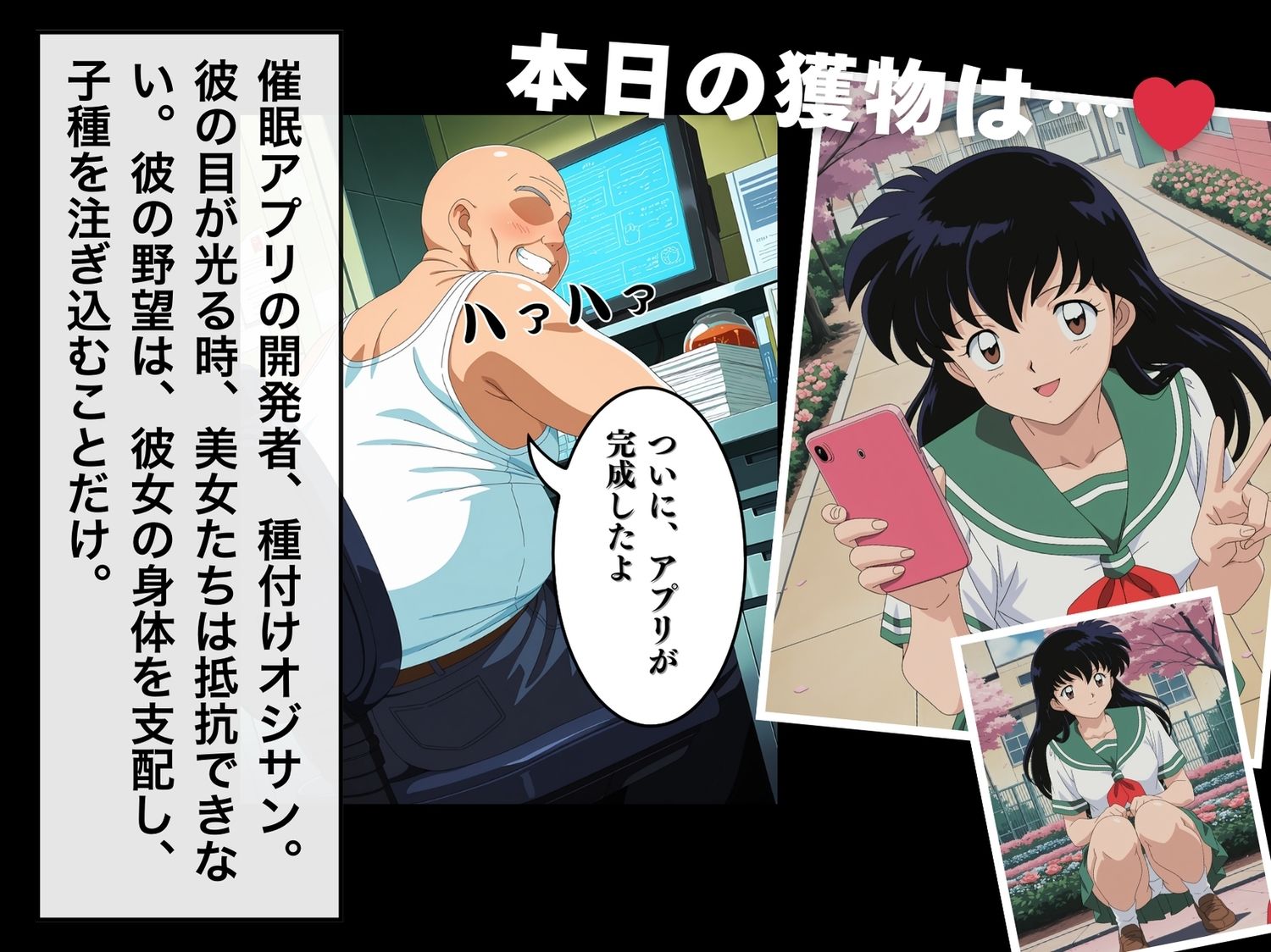 【エロ漫画】【寝取られ】犬◯叉 日暮 か◯め1