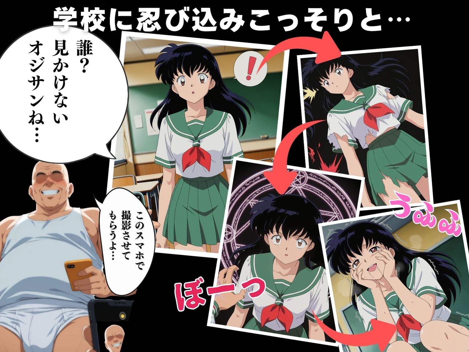 【エロ漫画】【寝取られ】犬◯叉 日暮 か◯め2