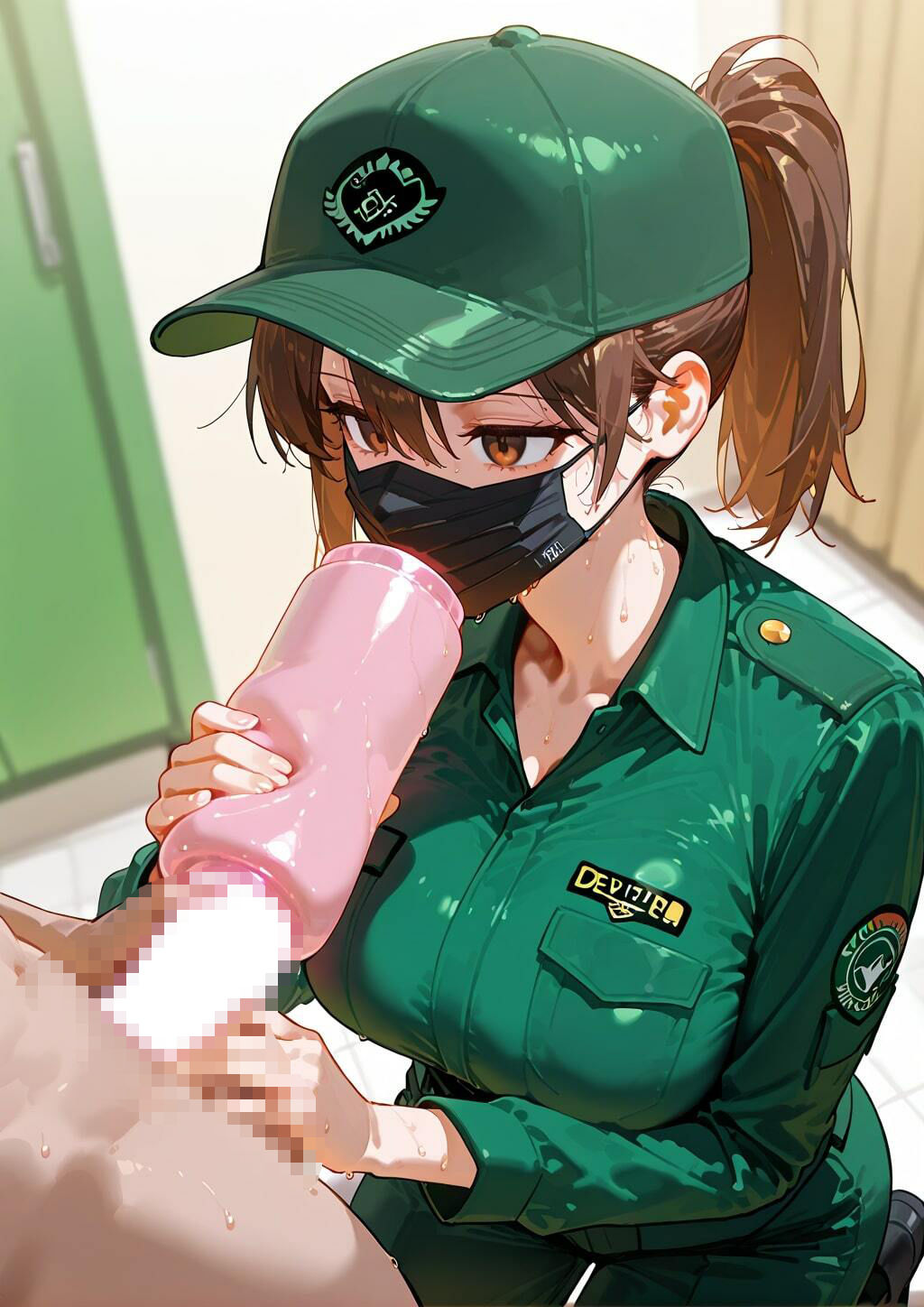 【イラスト集】宅配のお姉さん 画像2