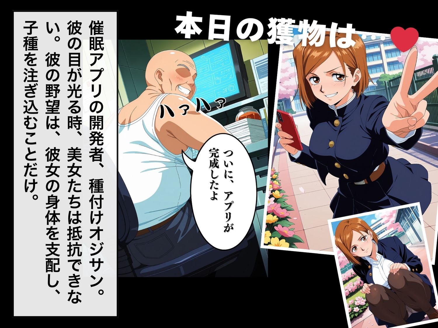 サンプル画像1:【寝取られ】呪術◯戦  釘崎 野◯薇(こたつで待ってる。) [d_575344]