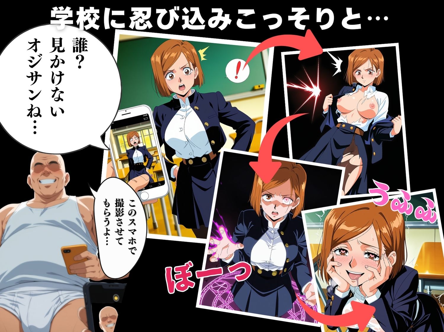 【寝取られ】呪術◯戦 釘崎 野◯薇 画像2