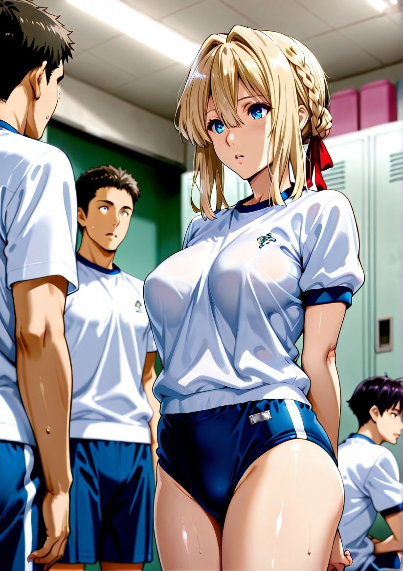 クラスの一軍女子 ヴァイ〇レット・エヴァーガーデン は発情期 画像10