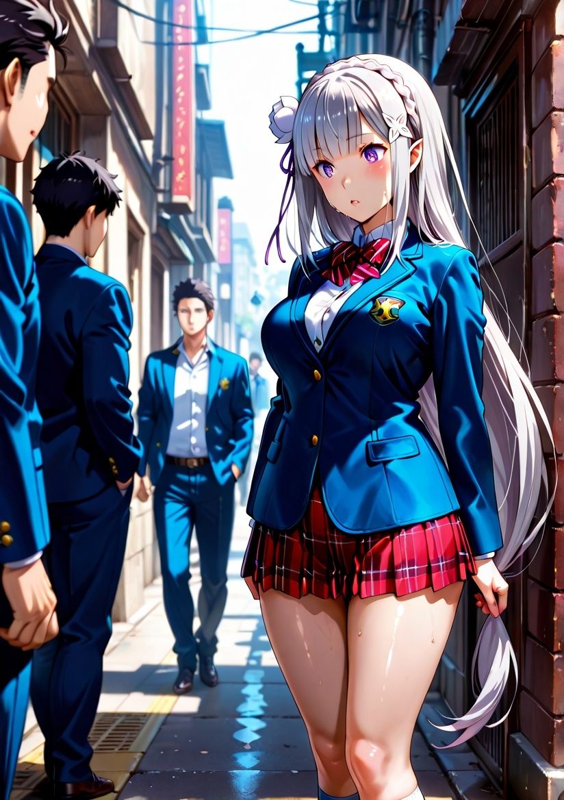 サンプル画像3:クラスの一軍女子 エ〇リア は発情期(月が満ちるとき) [d_575432]