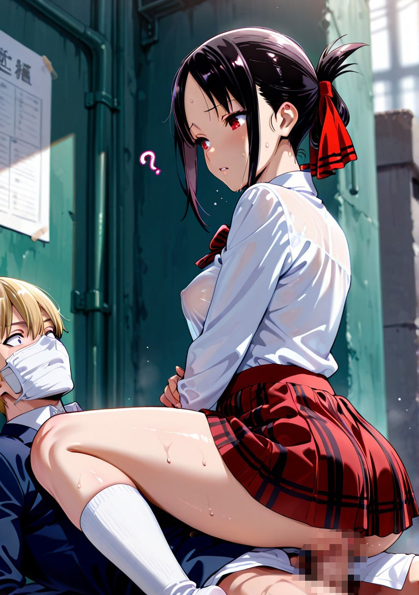 サンプル画像2:クラスの一軍女子 四〇かぐや は発情期(月が満ちるとき) [d_575457]