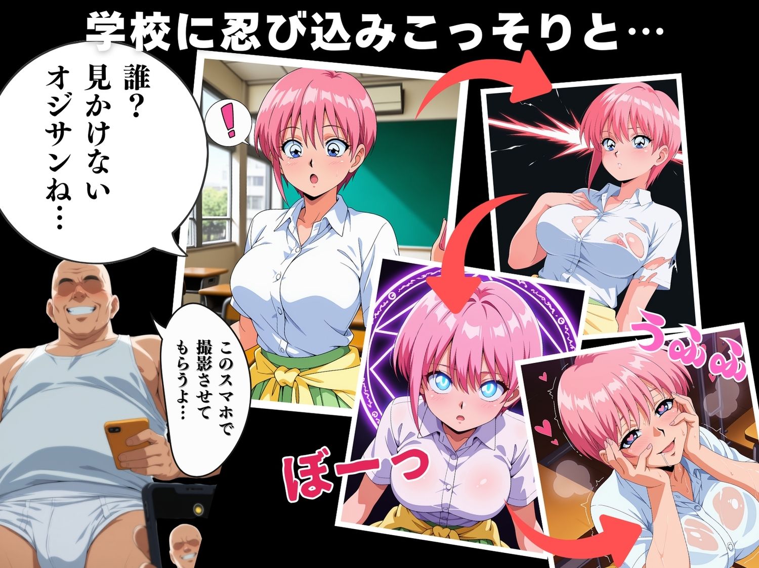 サンプル画像2:【催●・寝取られ・妊娠】五等分◯花嫁  中野 一◯(チュンチュン革命団) [d_575491]