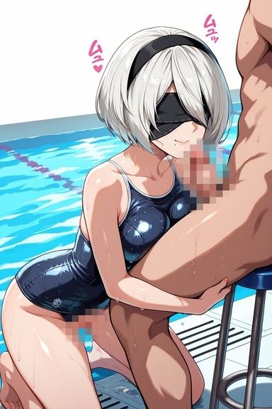 サンプル画像2:スク水コスプレの2〇(コスプレ一味) [d_575508]