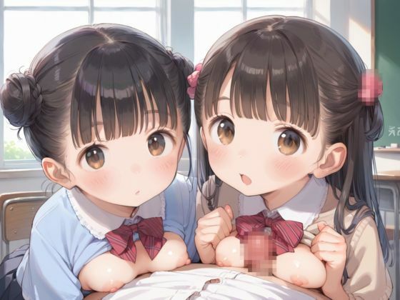 つるぺた少女たちのエッチなすじまん_3