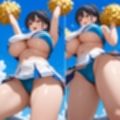 フェチコレVol.73 アンダーウェアを忘れてパンモロしながら応援する爆乳チアガールたち【総枚数250枚】