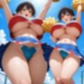 フェチコレVol.73 アンダーウェアを忘れてパンモロしながら応援する爆乳チアガールたち【総枚数250枚】