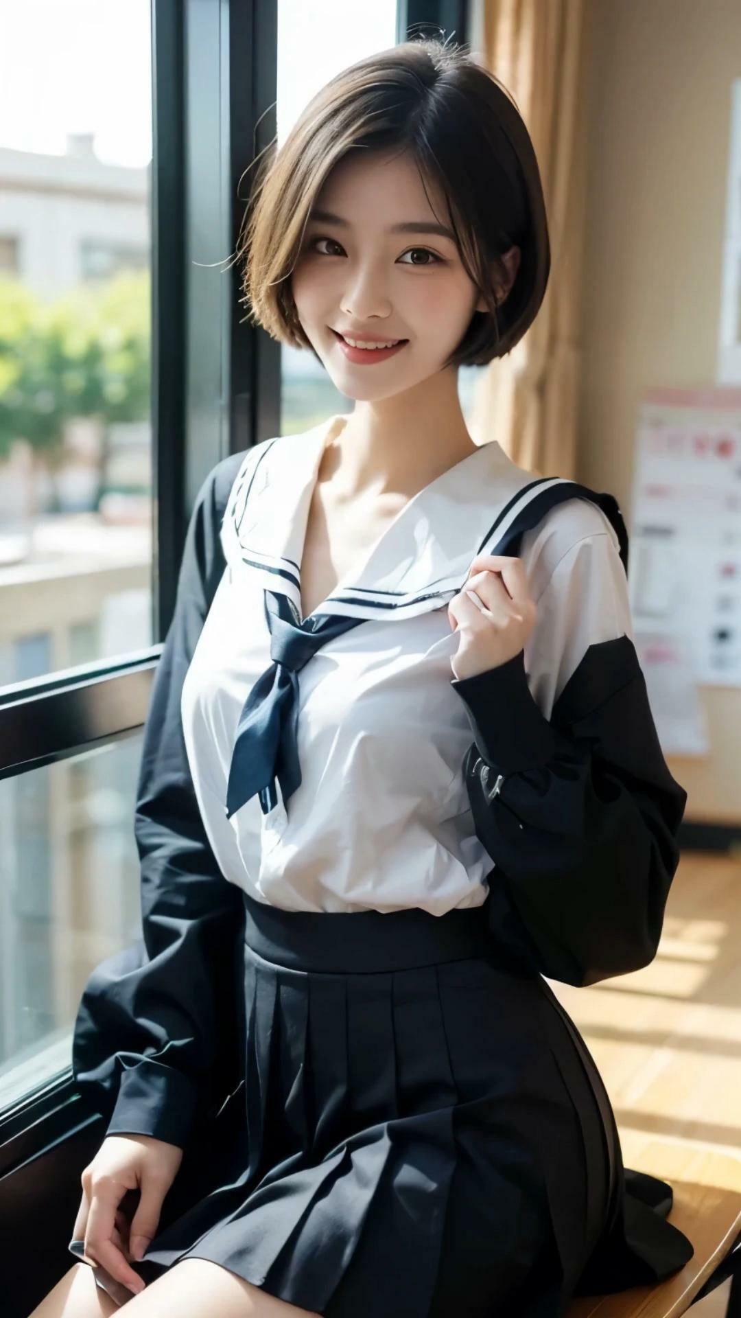実写系女子校生のトップレスダンス動画8 画像5