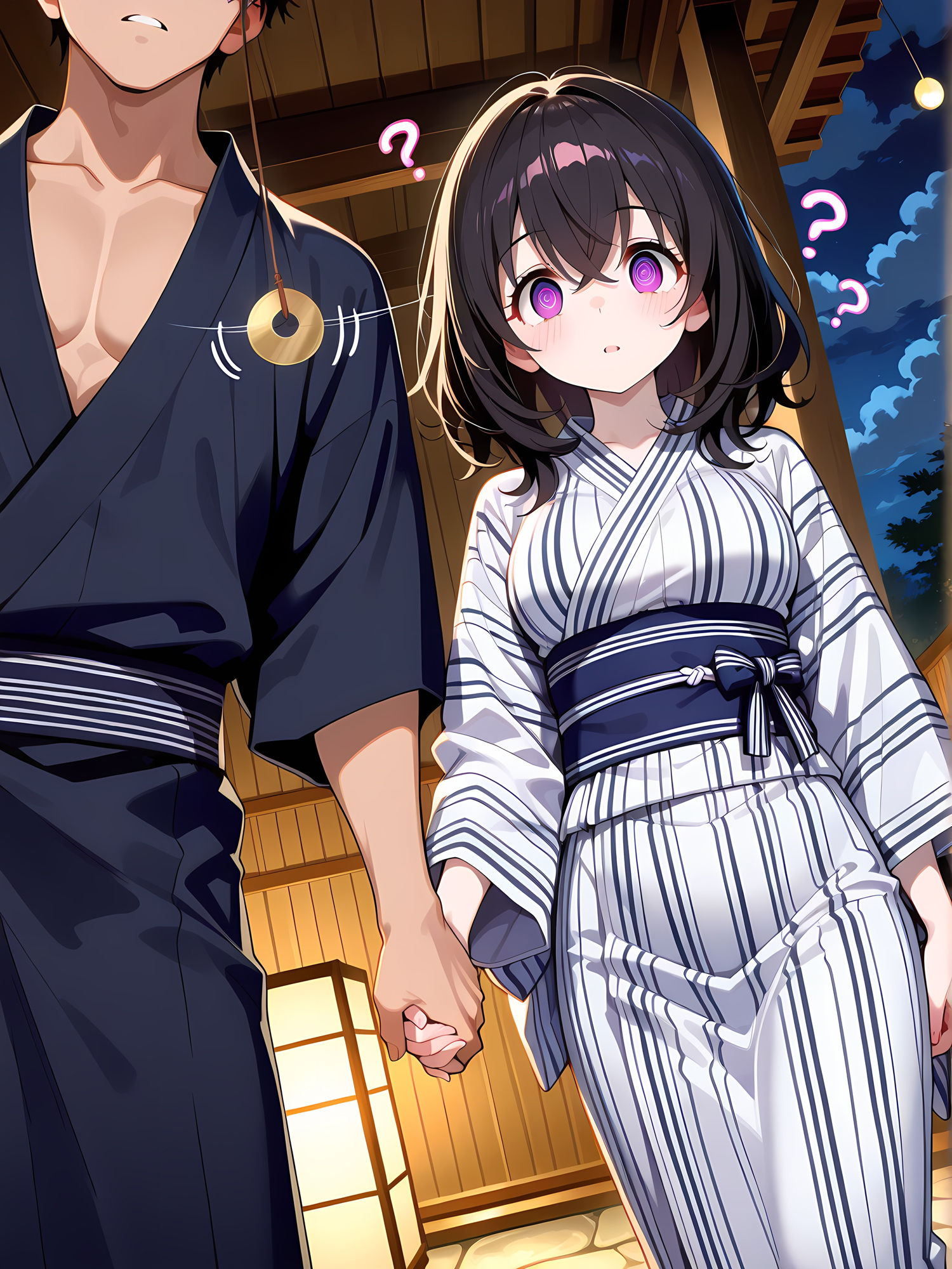 催○使って他人の彼女と温泉ックス!22